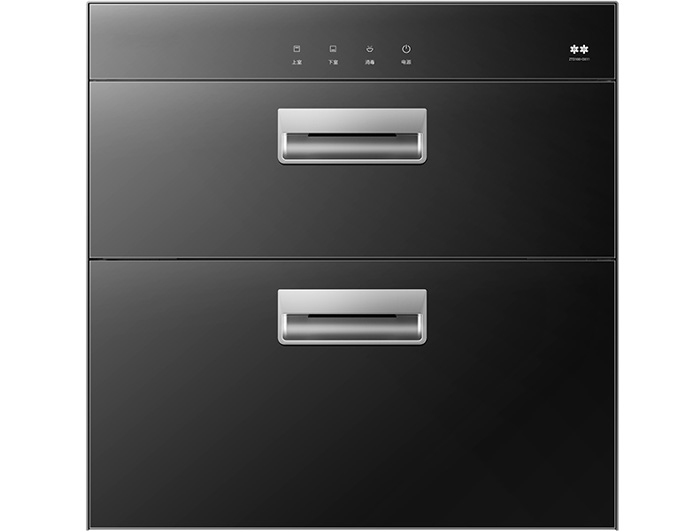 DX11 80L嵌入式三玻璃兩抽消毒櫃